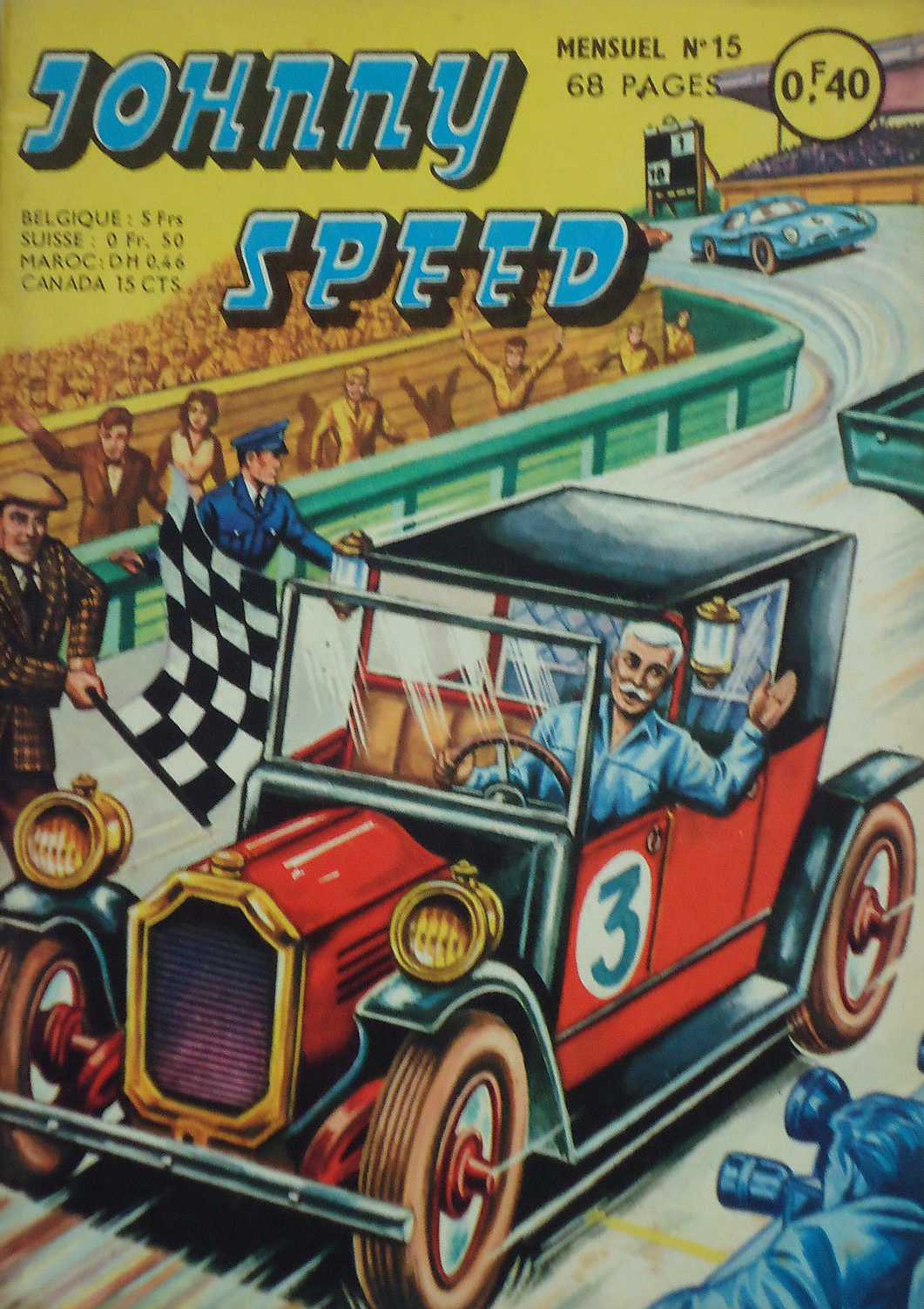 Scan de la Couverture Johnny Speed n 15